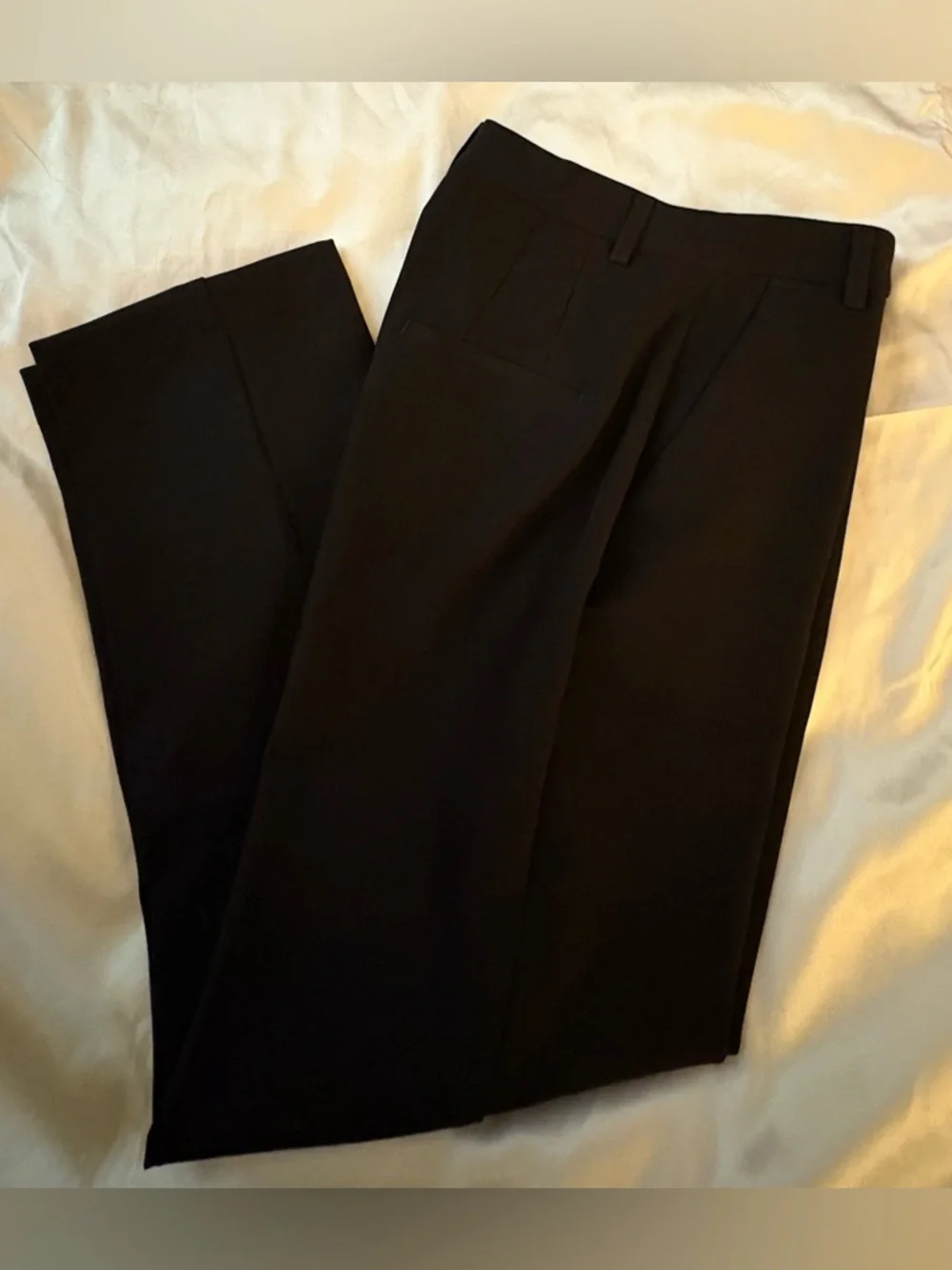Express Black Editor Straight Super High Rise. - Picture 3 of 10